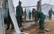 Mưa đá kèm dông lốc kéo dài 30 phút ở Lai Châu