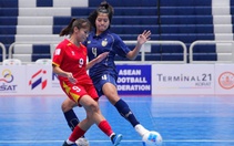 Tuyển futsal nữ Việt Nam - Indonesia (hiệp 2) 0-0: Thủ môn Việt Nam xuất sắc cứu thua