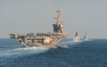 Iran tuyên bố phóng tên lửa vào tàu sân bay Mỹ