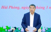 Ông Lê Minh Hưng chủ trì hội nghị công bố quyết định kiểm tra, giám sát tại Hải Phòng