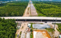 Cận mốc phải đưa vào khai thác, vành đai 3 TP.HCM đoạn phía tây còn ngổn ngang