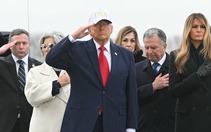 Ông Trump dự lễ đón thi hài 6 binh sĩ Mỹ tử trận trở về