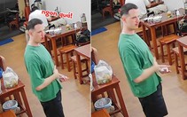 Du khách nước ngoài vỗ bụng khen món bún bò Huế khiến dân mạng thích thú