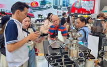 Trải nghiệm máy pha cà phê tiền tỉ, tặng... hóa đơn điện tử  tại Cafe Show và Tea Show
