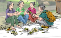 Thành phố nên đặt thùng rác cách nhau dưới 1 mét