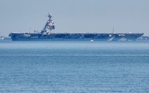 Tàu sân bay lớn nhất thế giới USS Gerald R. Ford của Mỹ lên đường về nước
