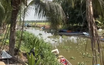 Người dân lại thấy cá sấu dưới kênh, chính quyền thông báo cảnh giác