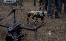 Ukraine điều 'binh sĩ' robot ra chiến trường