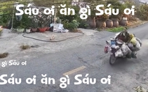 Gánh hàng rong phiên bản tốc độ cao khiến dân mạng bật cười