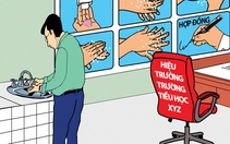 Ai cần rửa tay khi làm suất ăn bán trú?