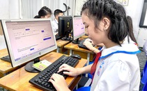 TP.HCM: 1 trường tiểu học cho học sinh kiểm tra học kỳ trên nền tảng số