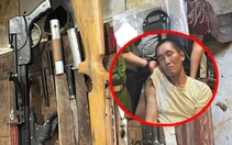 Phát hiện heroin cùng 2 khẩu súng đã nạp đạn khi khám xét nhà 'con nghiện'