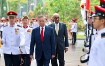 Lễ đón Tổng Bí thư, Chủ tịch nước Tô Lâm và Phu nhân tại Singapore