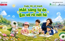 Thiếu nhi thi vẽ tranh, tổng giải thưởng 150 triệu đồng