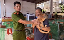 Đi tìm mèo cưng chỗ mấy chú công an phòng hình sự