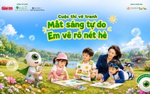 Phát động cuộc thi vẽ tranh 'Mắt sáng tự do - Em vẽ rõ nét hè'