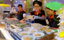 Không gian ẩm thực sen của Lễ hội sen Đồng Tháp