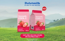 Thức uống sữa chua lên men Dâu Dalatmilk Cool C vừa ra mắt có gì đặc biệt?