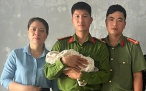 Bé trai 3 ngày tuổi bị bỏ rơi trước chùa Hoằng Phúc kèm tờ giấy ghi 'con là sinh viên'
