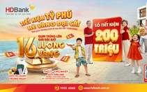 Khách hàng HDBank trúng thưởng lớn