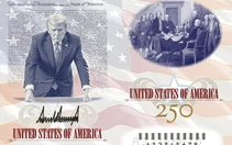Mỹ hé lộ mẫu 'hộ chiếu yêu nước' in hình ông Trump