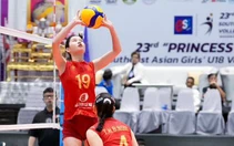 Bóng chuyền nữ Việt Nam thắng Indonesia tại bán kết U18 Đông Nam Á