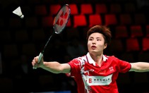 Hàng loạt ngôi sao cầu lông Trung Quốc thua sốc