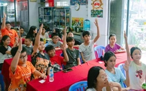 Chiến sĩ Mùa hè xanh dạy tiếng Anh miễn phí cho thiếu nhi