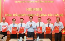 Thành ủy TP.HCM tiếp nhận 6 cán bộ về Ban Nghiên cứu phát triển