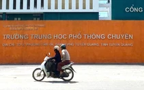 Rút vụ án hơn 140 điểm 10 toán tại trường chuyên Tuyên Quang về Cơ quan An ninh điều tra Bộ Công an