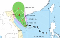 Bão số 1 vừa hình thành trên Biển Đông, hướng vào biển Quảng Ninh - Hải Phòng