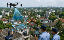 Sri Lanka điều drone tìm nước đọng để chống dịch sốt xuất huyết