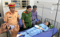 Nữ sinh thoát chết trong vụ cháy xe khách: 'Vừa nhảy xuống, quay lại xe đã cháy phừng phực'