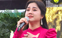 Bích Trâm bật khóc khi thu bài ca cổ chuyện tình liệt sĩ Huỳnh Văn Quên và bà Nguyễn Thị Lệ