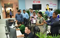 Nhà báo, cán bộ quản lý báo chí Campuchia tham quan tòa soạn Báo điện tử Tuổi Trẻ