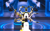 Trung Quốc trình làng robot sửa điện trên cao và robot sáu tay đa nhiệm