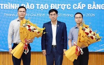 Trường đại học thưởng 720 triệu đồng cho 4 giảng viên hoàn thành chương trình tiến sĩ
