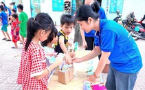 Tổ chức nhiều hoạt động vui chơi cho con của công nhân tại các khu trọ
