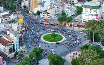 Rào chắn một phần nút giao Lý Thái Tổ - Hùng Vương làm đường thoát nước, hoàn thành trước 2-9