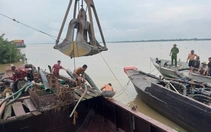 Vĩnh Long phát hiện 325 vụ cát tặc trên sông Hậu, xử phạt hơn 1,1 tỉ đồng
