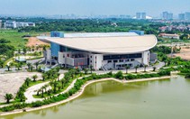 Toàn cảnh nhà thi đấu 2.500 chỗ ở Hà Nội, sẵn sàng cho trận ra quân của tuyển bóng chuyền nữ Việt Nam