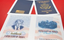 Mỹ sắp phát hành 250.000 cuốn 'hộ chiếu yêu nước' in hình ông Trump