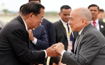 Quốc vương Campuchia về nước sau khi điều trị ung thư tại Trung Quốc
