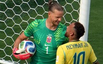 Neymar tranh cãi điều gì với thủ môn Na Uy?