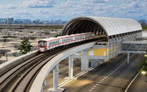Đoàn tàu metro có thể chạy liên thông từ Bến Thành - Thủ Thiêm đến sân bay Long Thành