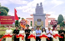 Khánh thành tượng đài Bác Hồ với chiến sĩ Bộ đội biên phòng tại Vĩnh Long
