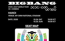 Vé BigBang cháy hàng, V-V.I.P rủ nhau lấp đầy Mỹ Đình