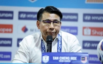 HLV Tan Cheng Hoe: 'Chúng tôi vẫn còn 90 phút ở Hà Nội để hy vọng'