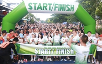 2.000 người chạy bộ ven sông Sài Gòn ở Phú Hòa Đông