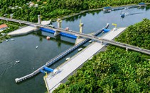 Khởi công 2 cống thủy lợi ngăn mặn, trữ ngọt hơn 2.000 tỉ đồng
